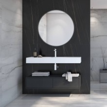 Lavatorio Para Banheiro e Lavabo Modelo Riga 120 Sabbia